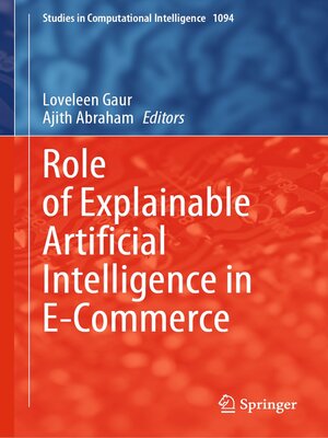 cover image of Role of Explainable Artificial Intelligence in E-Commerce